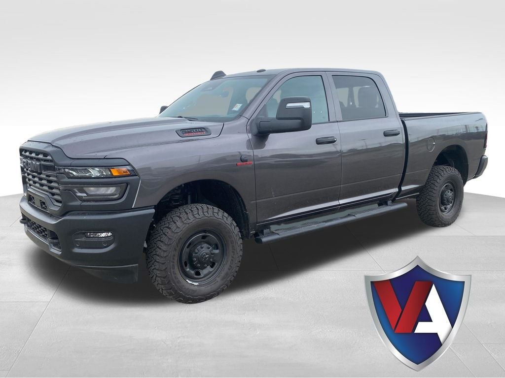 2026 RAM Ram 2500 RAM 2500 TRADESMAN CREW CAB 4X4 6'4' BOX in Granite Crystal Metallic Clear-Coat Exterior Paint — front three-quarter view