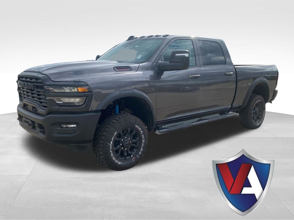 2026 RAM Ram 2500 RAM 2500 TRADESMAN CREW CAB 4X4 6'4' BOX in Granite Crystal Metallic Clear-Coat Exterior Paint — front three-quarter view