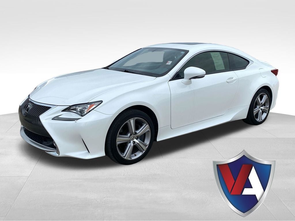 2015 Lexus RC 350 350 in Starfire Pearl — front three-quarter view
