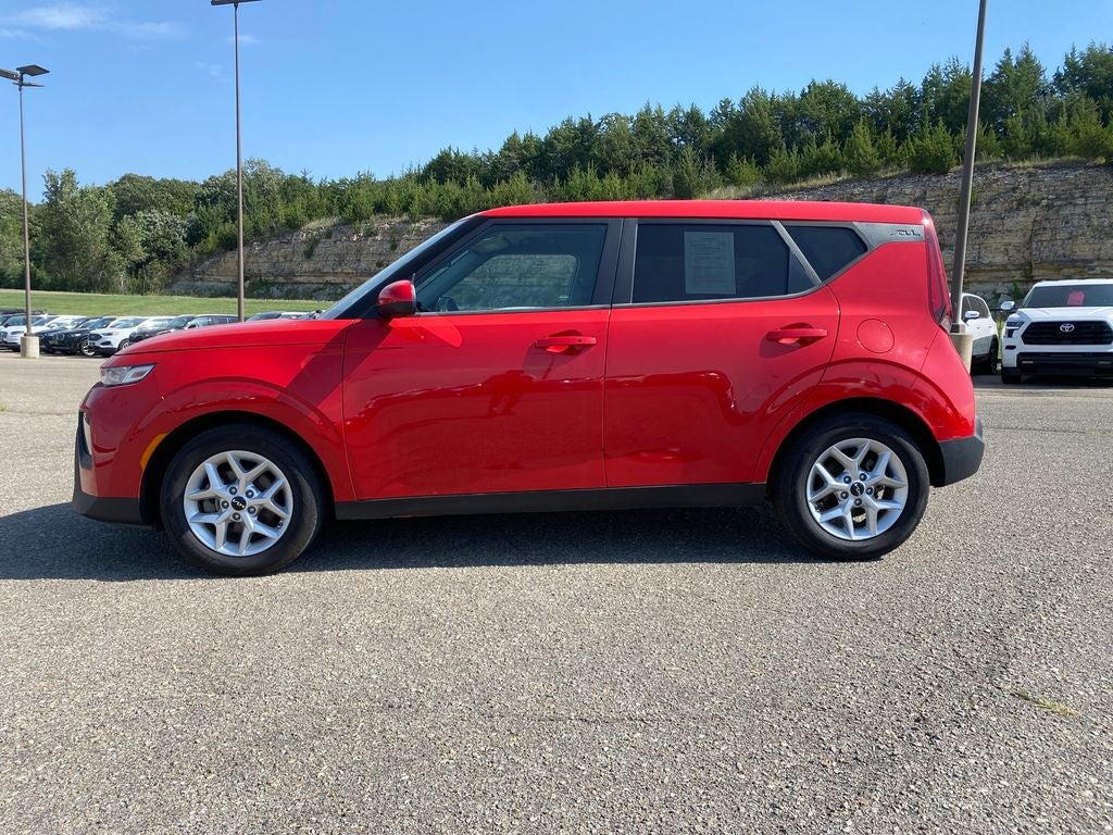 2022 Kia Soul — rear three-quarter view